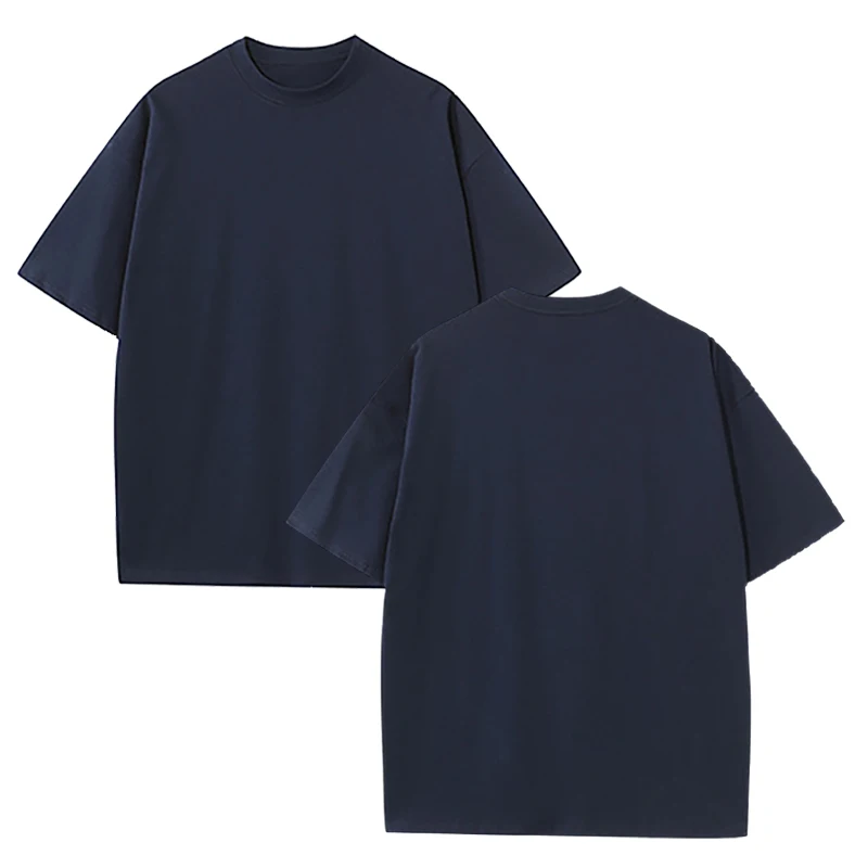 230g100% Cotton Relaxed Fit T-shirt With Round Neck, Summer Short Sleeves, Casual Comfortable Top Gender Neutral  Gift