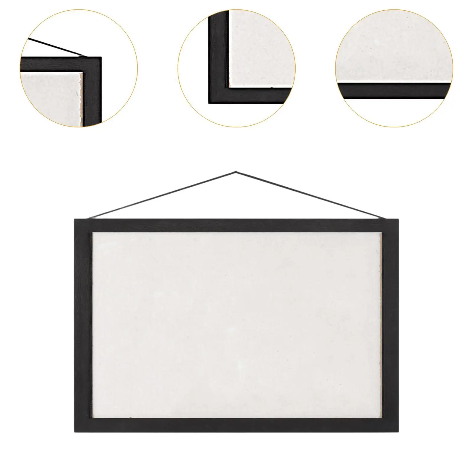 Cork Board Corkboard Wall Mounted Board Message Board for Home Decoration Bedroom