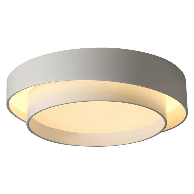 

Nordic Modern Ceiling Light LED Simple Lamps For Living Room Bedroom Study Restaurant Home Indoor Round Decor Lighting Fixture