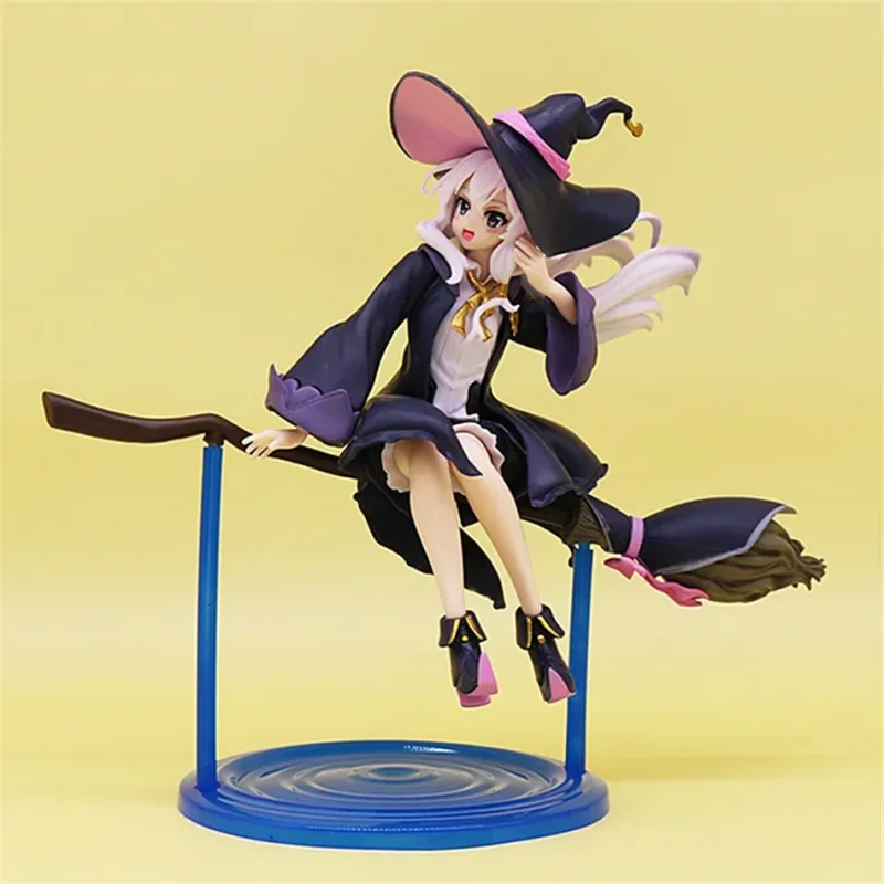 

19cm Elaina Anime Figure Wandering Witch: The Elaina Action Figure Witch Figurine Collection Model Toy Halloween Gift Ornaments