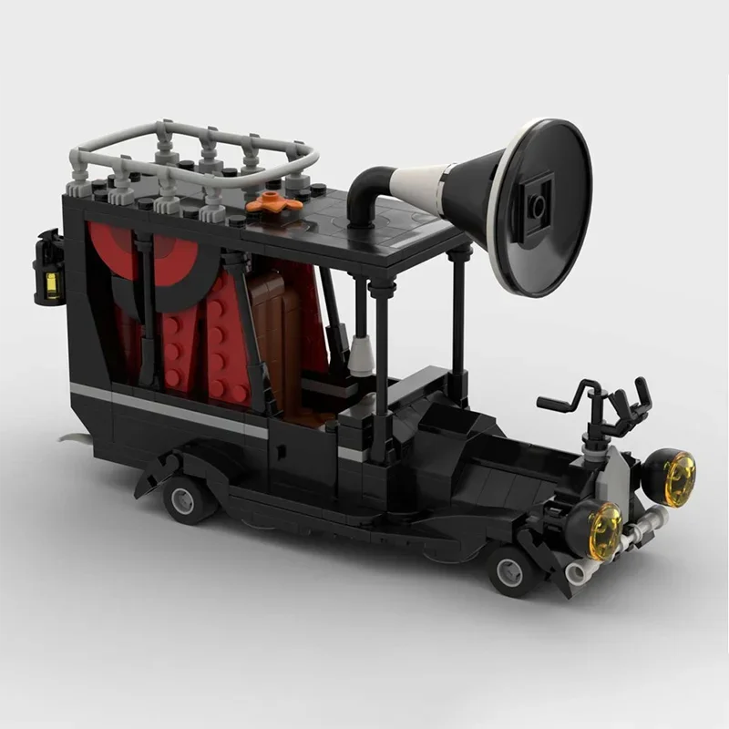 

Набор строительных блоков MOC «Кошмар перед Рождеством» (451 деталь), машинка мэра, конструктор DIY, игрушки для детей, подарок на Рождество, Хэллоуин, День рождения