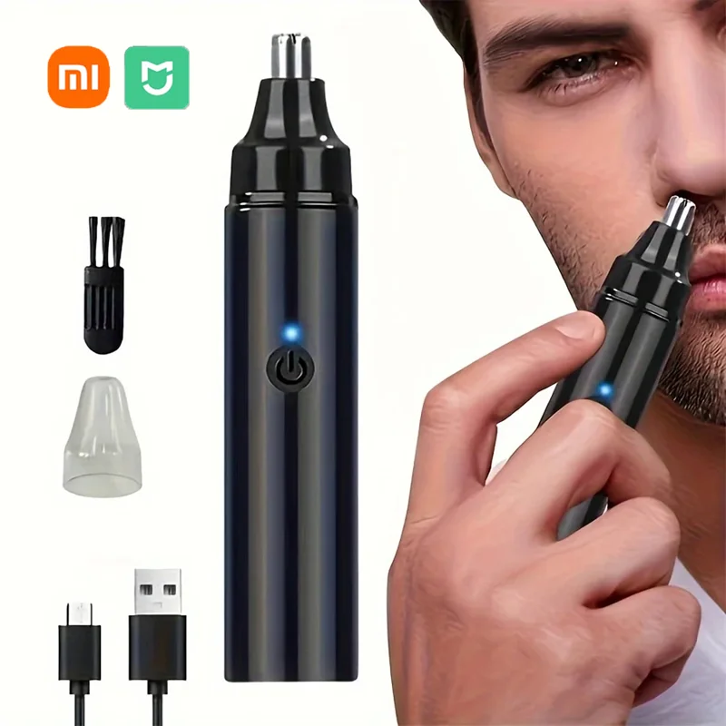 Xiaomi Electric Nose Hair Trimmer Portable Nose Ears Hair Eyebrow Trimmer For Men Women Rechargeable Painless Hairs Clipper New