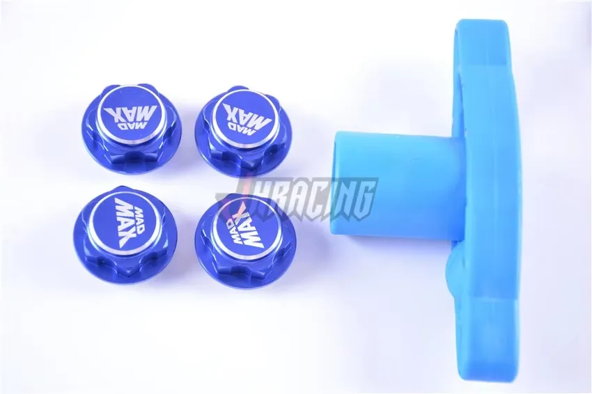 

CNC precision machining special tire lock nuts and wrench for Traxxas x-maxx
