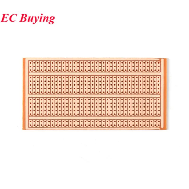 5Pcs/1pc 5X10cm 2-3-5 Joint Universal Board 5*10cm PCB General Experimental Matrix Circuit Board Test Breadboard Connector Hole