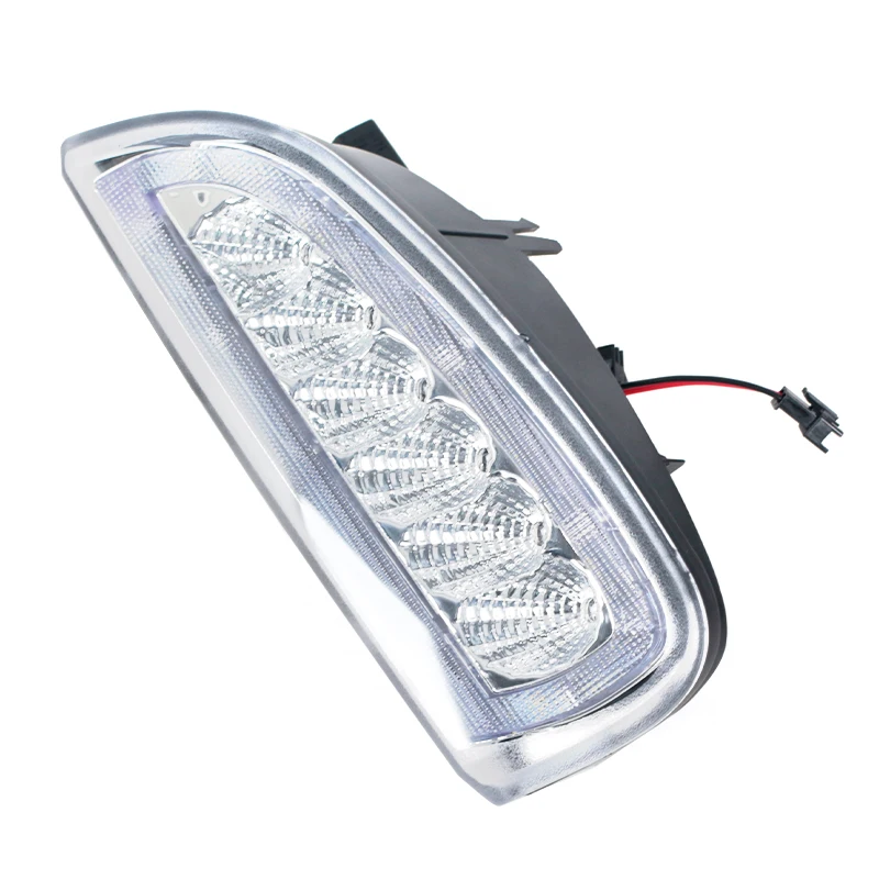 For Porsche Cayenne 957 9PA 2006-2010 Pair LED Front Bumper DRL Daytime Running Light Turn Signal Lamp Car Accessories - view 5