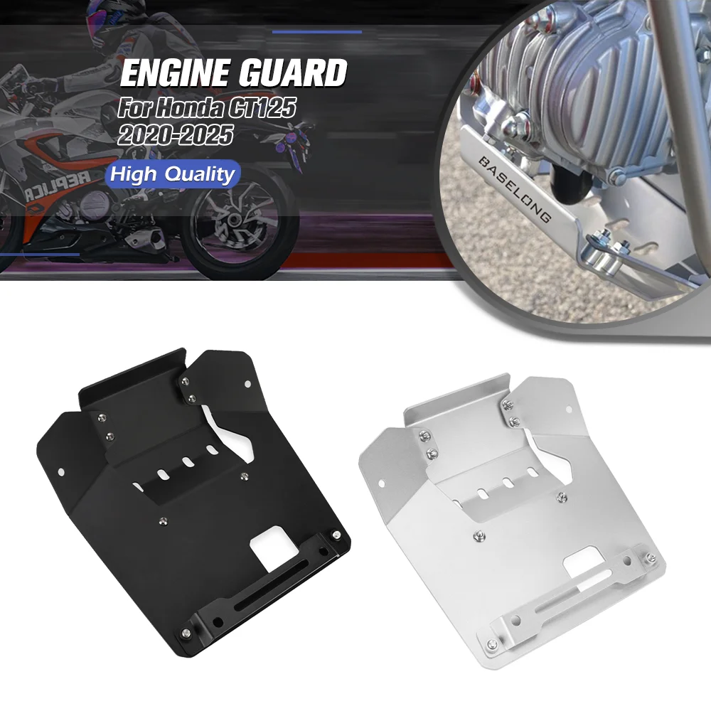 

For Honda CT125 2020-2021-2022-2023-2024-2025 Motorcycle Accessories Engine Skid Plate Cover Engine Skidplate Skid Plate Guard