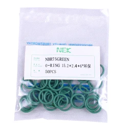 ( 15.2*2.4mm ) #12 R134aNBR Rubber O-Ring Seal Kit,High Temperature Resistance for Car Air Conditioning valve 3/8 1/2 5/8 3/4