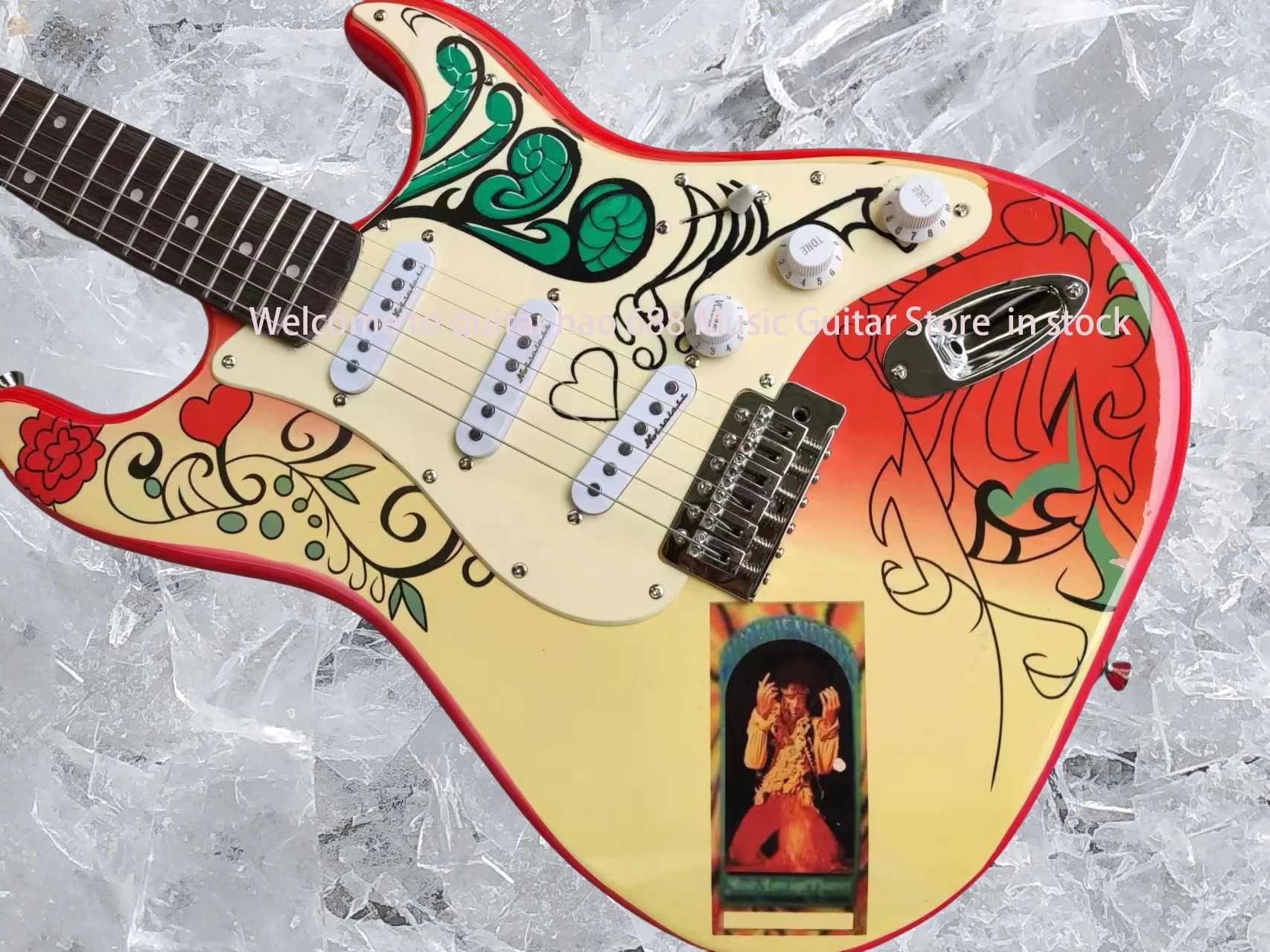 

Электрогитара Jimi Hendrix Monterey Pop Festival с быстрой доставкой в стиле