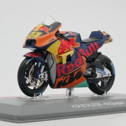 IXO 1:18 Scale Diecast Alloy Moto GP 2018 KTM RC16 Pol Espargaro Motorcycle Toys Cars Model Classic Adult Souvenir Gift Display