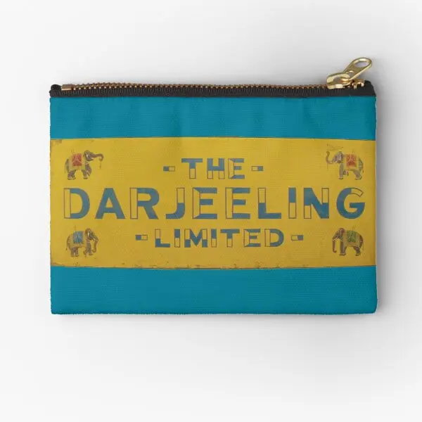 The Darjeeling Limited  Zipper Pouches Cosmetic Women Pocket Key Socks Men Storage Packaging Panties Money Underwear Coin Wallet