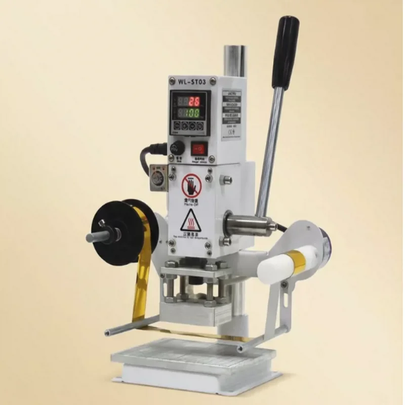 8X10cm Hot Foil Stamping Machine With Foil Holder + One Roll Gold Foil