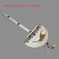450mm For Woodworking Miter Gauge Aluminium Profile Fence With Track Stop Table Saw Router Miter Gauge Saw Assembly Ruler