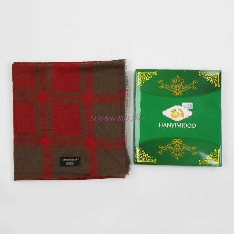 49ME Anti-UV ผู้ชายอาหรับน้ำหนักเบา Headscarf มุสลิมดูไบ Casual Headwear ผ้าพันคอป้องกันฝุ่นคอสำหรับฝาครอบหัว Turban หมวก