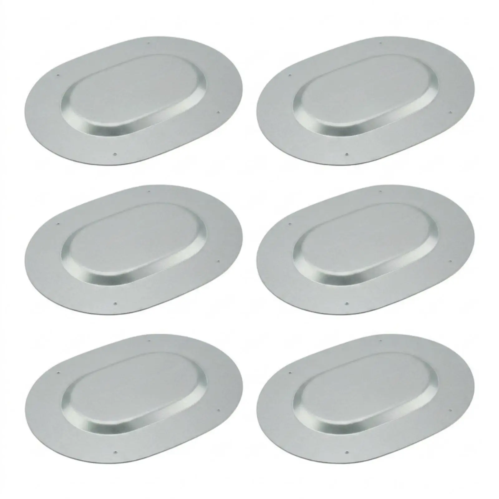 Trunk Floor Drain Hole Plug Stainless Steel Oval Cover Automotive Seal Kit Factory Look for Car Repair