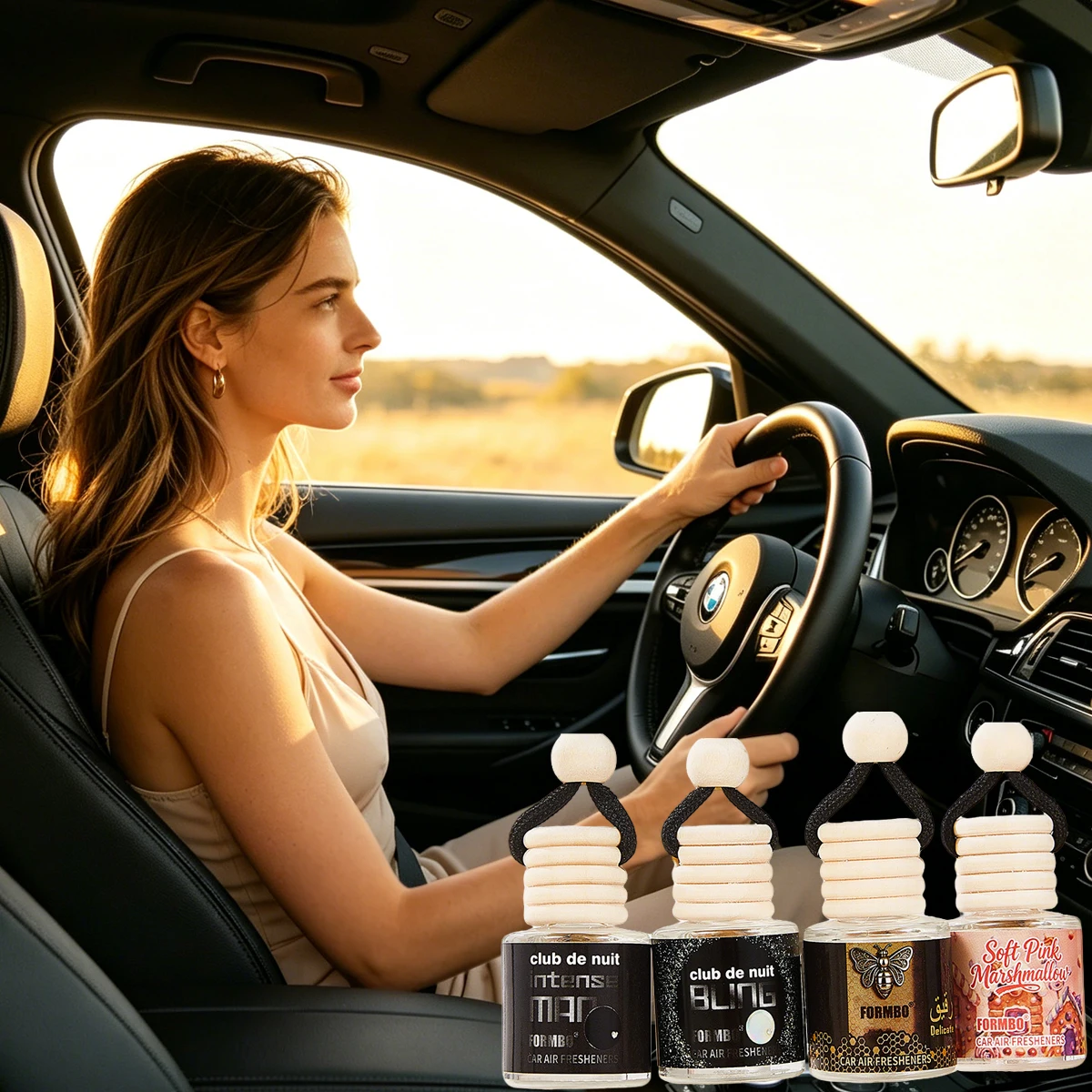 Car fragrance, long-lasting fragrance, car interior accessories, fresh air, suitable for use in car interior supplies