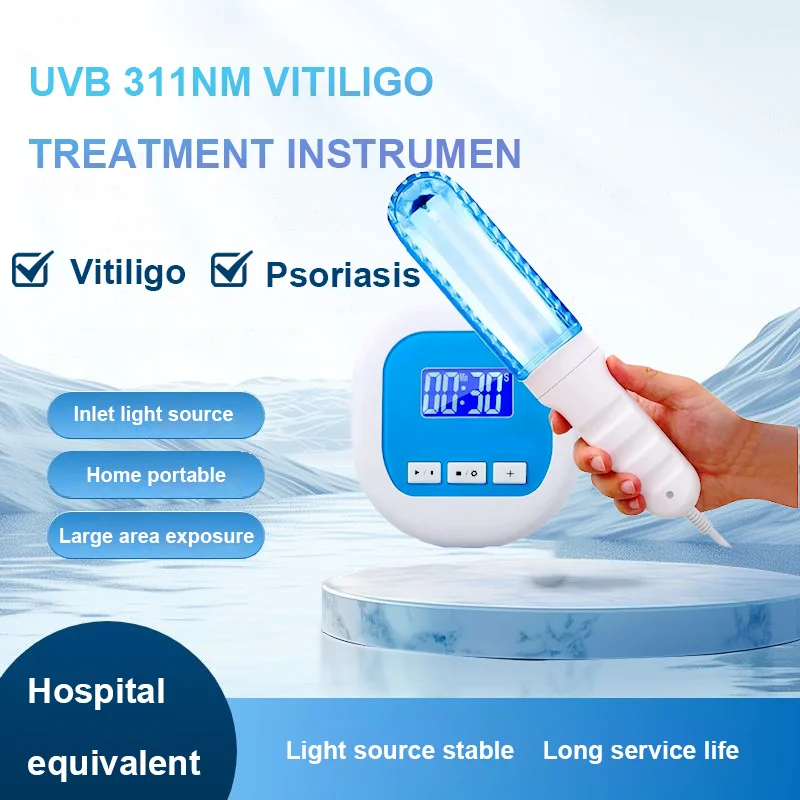 

308nm Uvb Lamp Vitiligo Psoriasis Excimer Laser Violet Device For Treating Vitiligo Cure Treatment Removal Machine