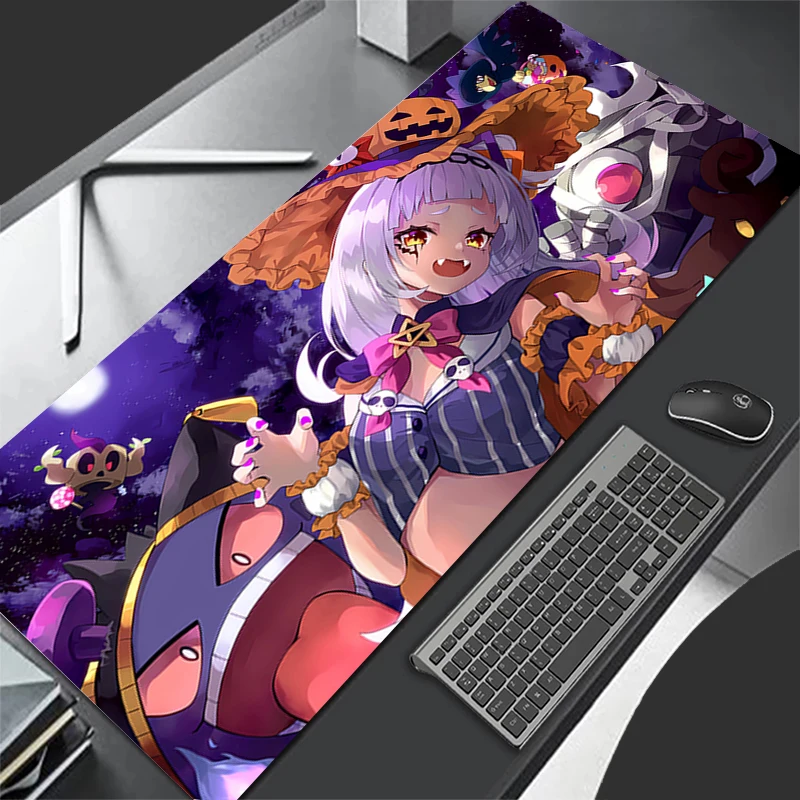 

Mousepad Computer Gaming Accessories Keyboard Pad Office PC Rubber Mouse Pad Decoracion Desk Hololive Murasaki Shion Mouse Mat