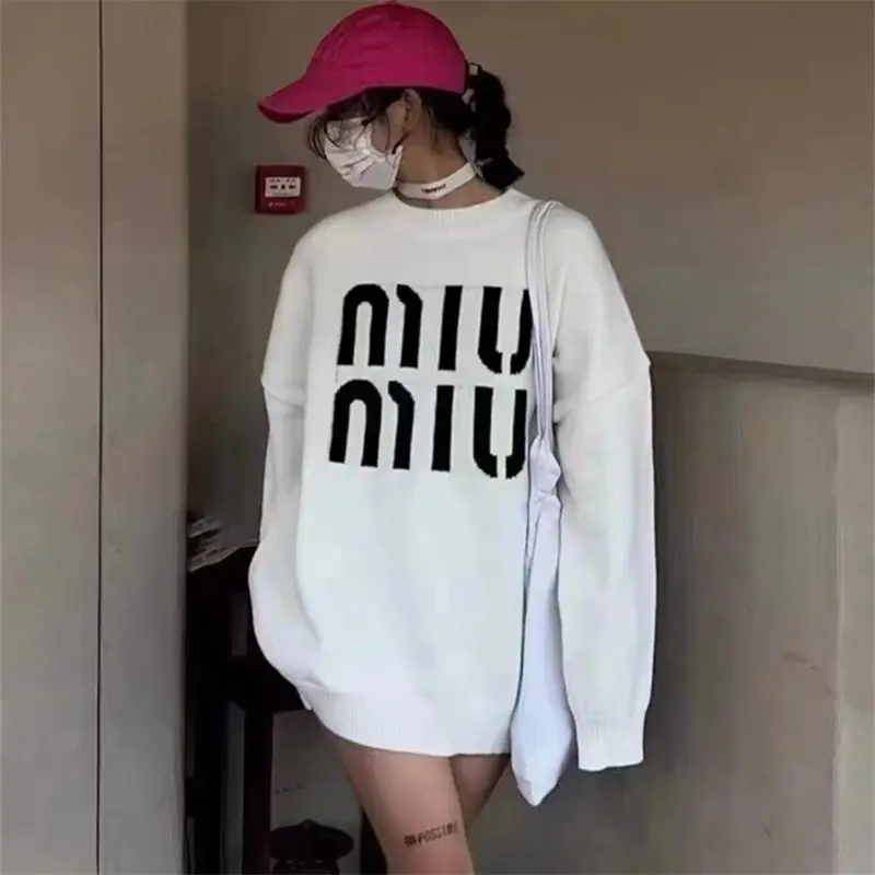 

Женский высококачественный трикотаж Guangzhou Thirteenth Fac Dongguan Daliang, ранняя осень 2022, новый топ Long Sve round Ne Top