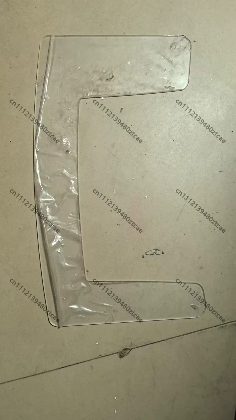 Dark Brown Protective Baffle, Shield Replacement Accessory for Laser Engraving Machine