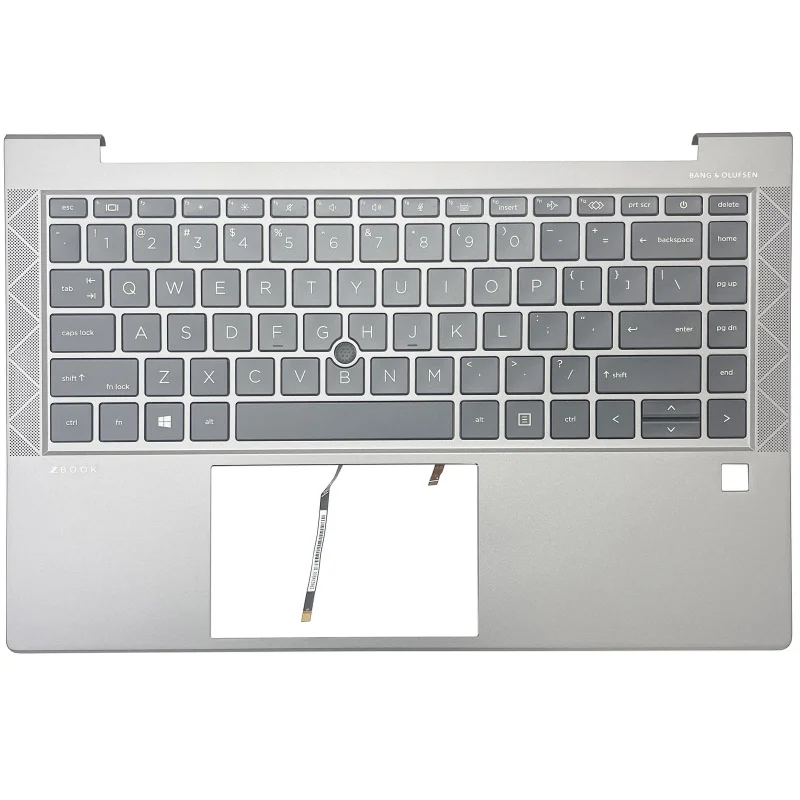 f  New For HP EliteBook 840 G7 G8 Zbook Firefly 14 G7 Palmrest Keyboard w/Backlit