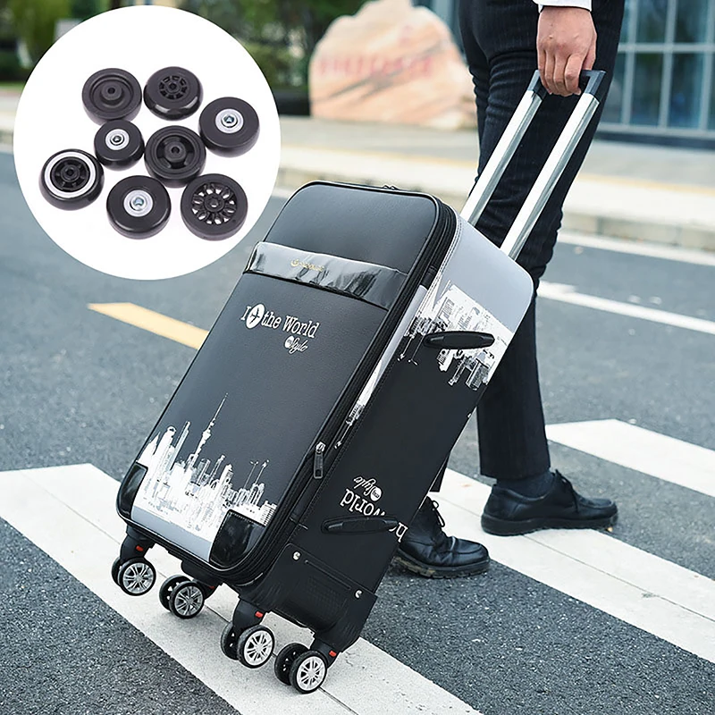 1PCS Luggage Mute Wheel Travel Suitcase Wheels Repair Accessories Travel Bag Suitcase Parts Axles Sliding Resistant Caster