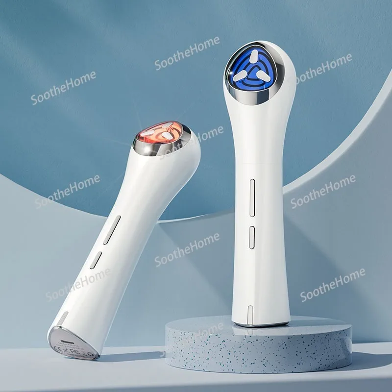 Facial Anti-Aging & Skin-Care Device - Microcurrent Lifting & Firming, Colored Light Skin Rejuvenation Beauty Device