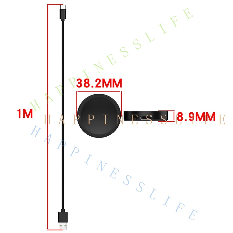 Y... Metal Charging Dock Magnetic Charger Cable Cord For Samsung Galaxy Watch 8/7/3