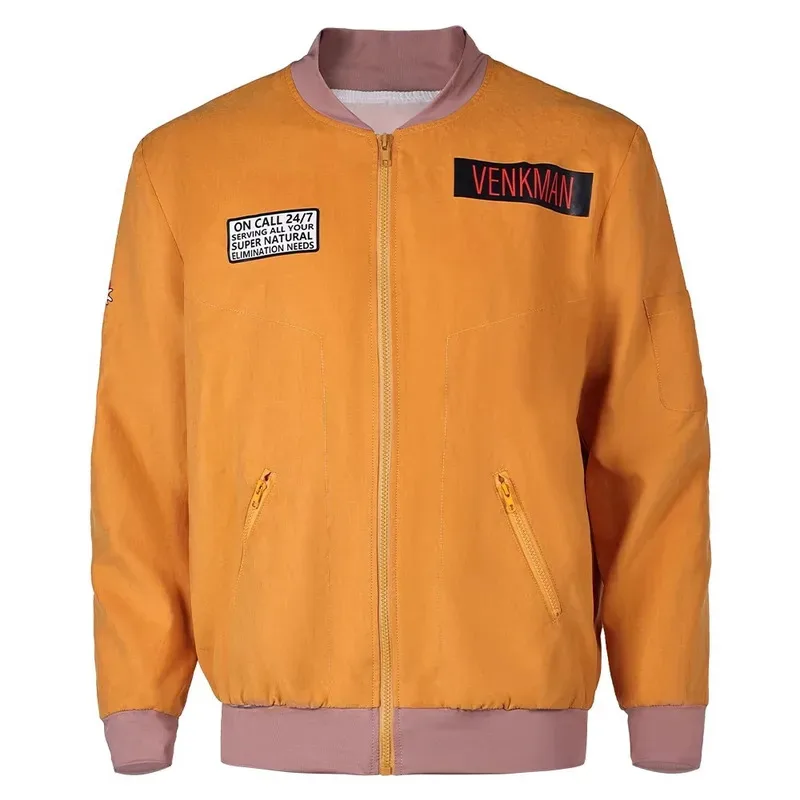 شبح منتهكيز تأثيري أنيمي ازياء الكبار سترة البيسبول معطف الرجال النساء هالوين كرنفال الدعاوى om[8