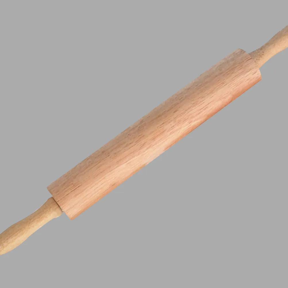 

Профессиональная деревянная скалка для теста, кондитерская лапша для раскатки теста, незаменимые кухонные принадлежности для кондитерских и пекарен (размер L)