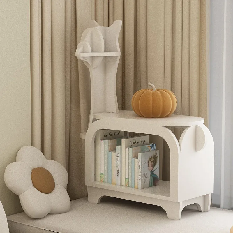 Floor Shelf Small Desk Library Theme Decoration Children's Bookshelf Picture Book Shelf North
