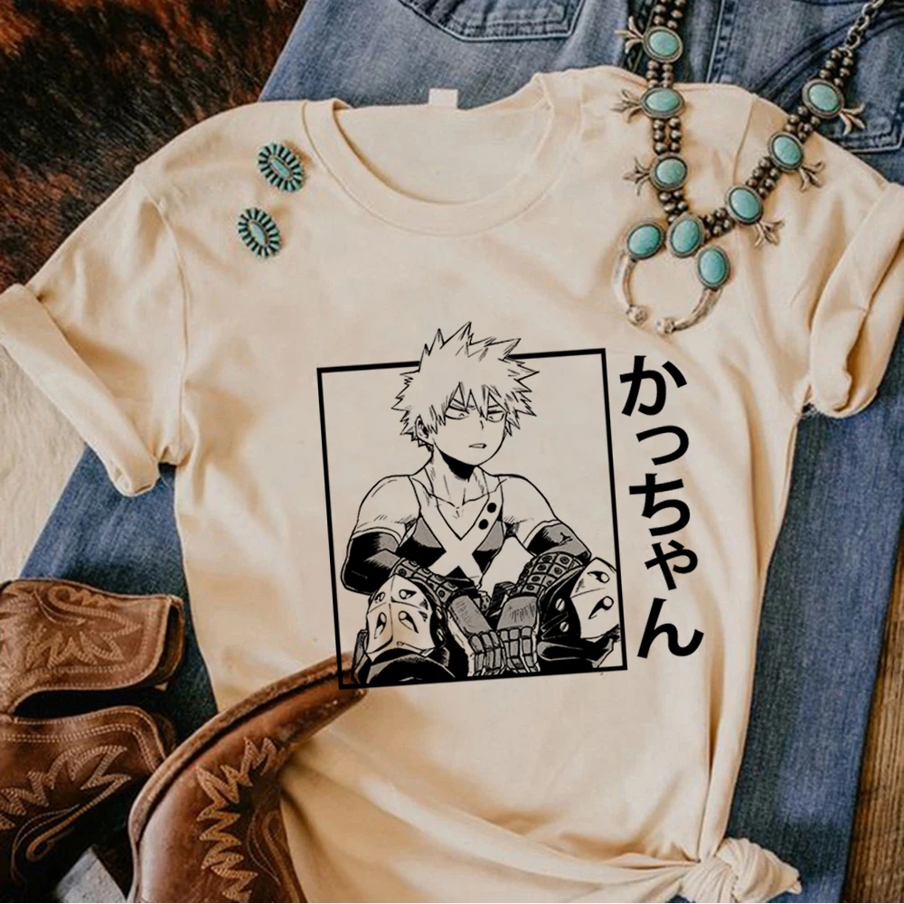 

Bakugo Tee women streetwear t-shirts girl anime harajuku clothes