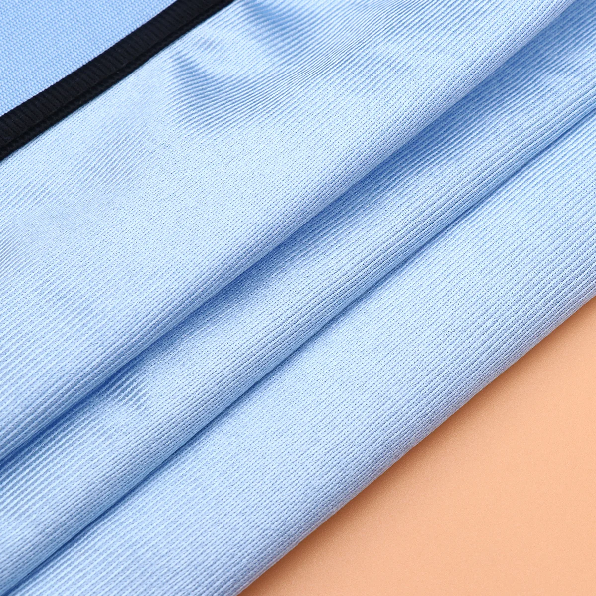 

6Pcs Breathable Training Vest Quick-Dry Game Tool for Football Basketball Soccer Lightweight Loose Fit Light Blue