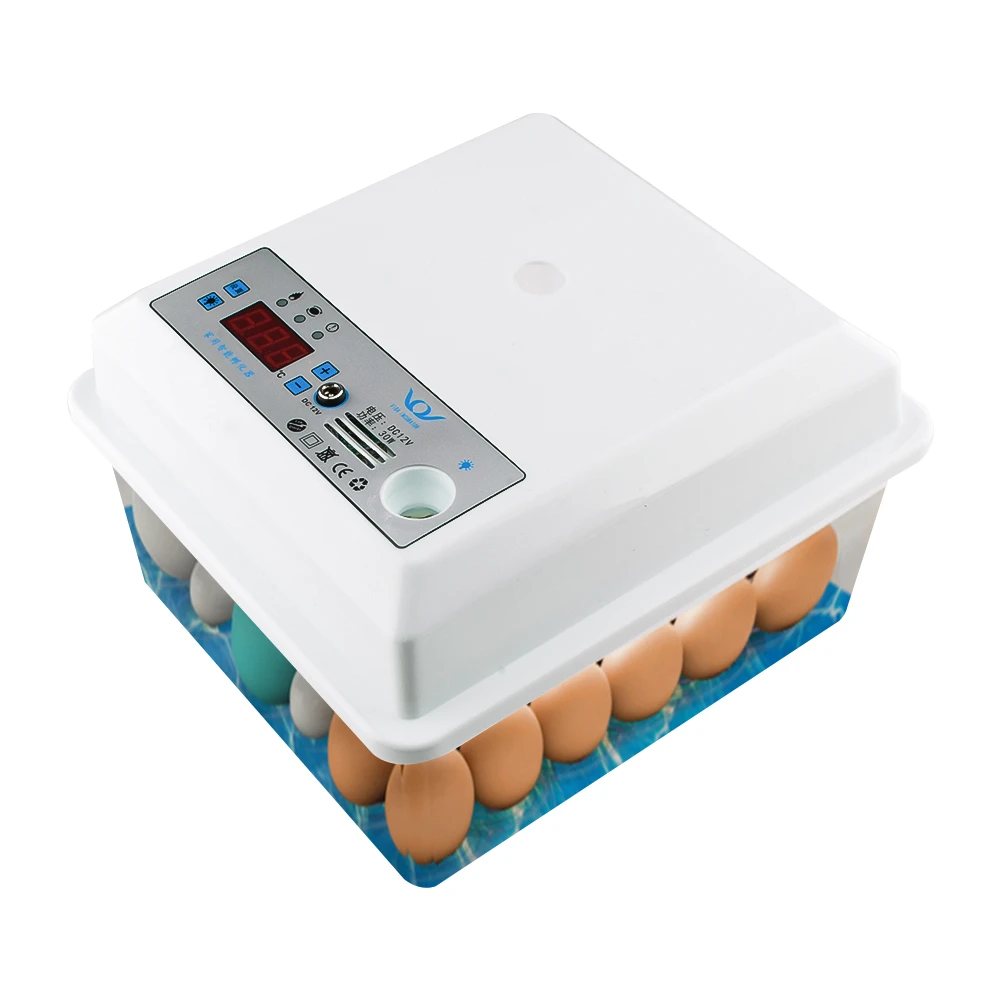 20 Eggs Incubator Brooder Bird Quail Chick Hatchery Incubator Poultry Hatcher Turner Automatic Temperature Control 220V