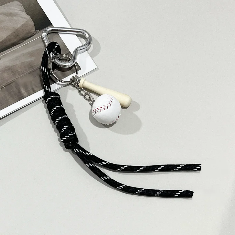 Trendy Colored Rope String Bag Charms New Luxury Designed Braided Straps Bag Decorations Multipurpose Rope Fashion Bag Keychain