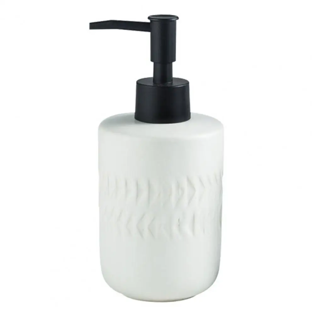 Travel Bottle  Useful High Capacity Portable  Ceramic Shampoo Lotion Pump Bottle for Home