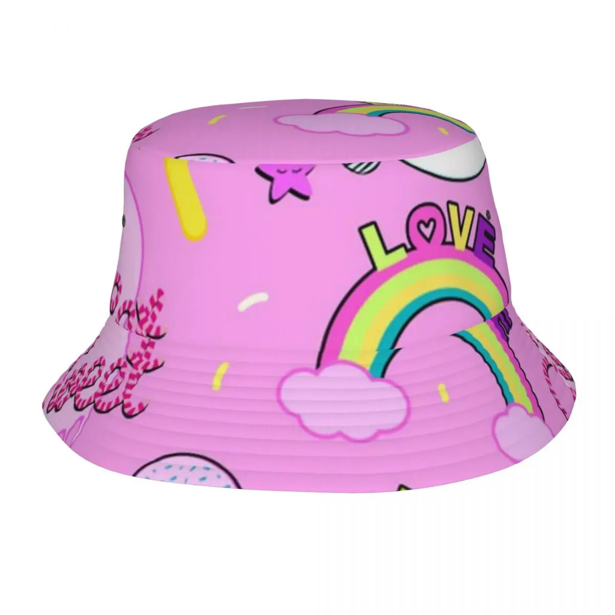 

Fisherman Hat Unisex Bob Cap Cute Ice Cream Animals Hip Hop Gorros Panama