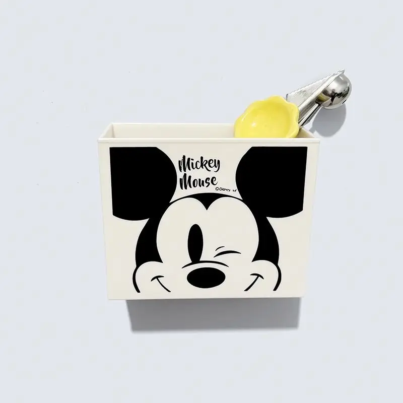 Disney Mickey Minnie Magnete per frigorifero Cucina di casa Portaoggetti per articoli vari Scatola portaoggetti magnetica per frigorifero da parete