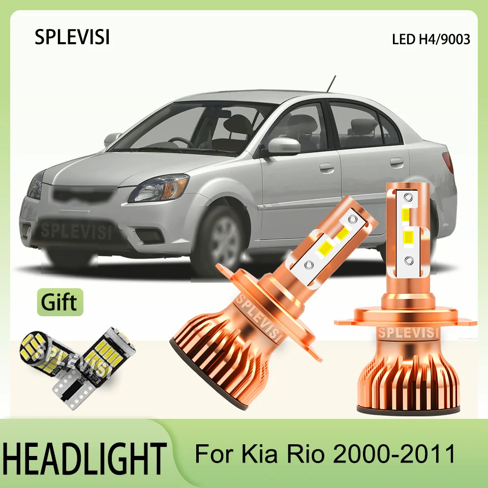

Stable Lighting Expand Your Field of Vision reliable H4 LED HEADLIGHT For Kia Rio 2000 2001 2002 2003 2004 2005 2006 2007-2011