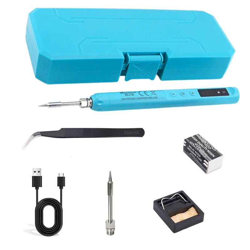 

Набор USB-паяльников, подходящий для ремонта бытовой техники, рукоделия и пайки электронных компонентов