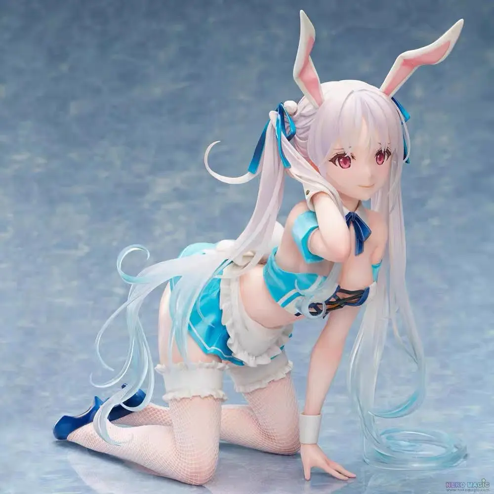 

New High-quality Version Of Chris Water Blue PVC Bunny Girl Can Take Off the Hand-made Domestic Animation Two-dimensional Model