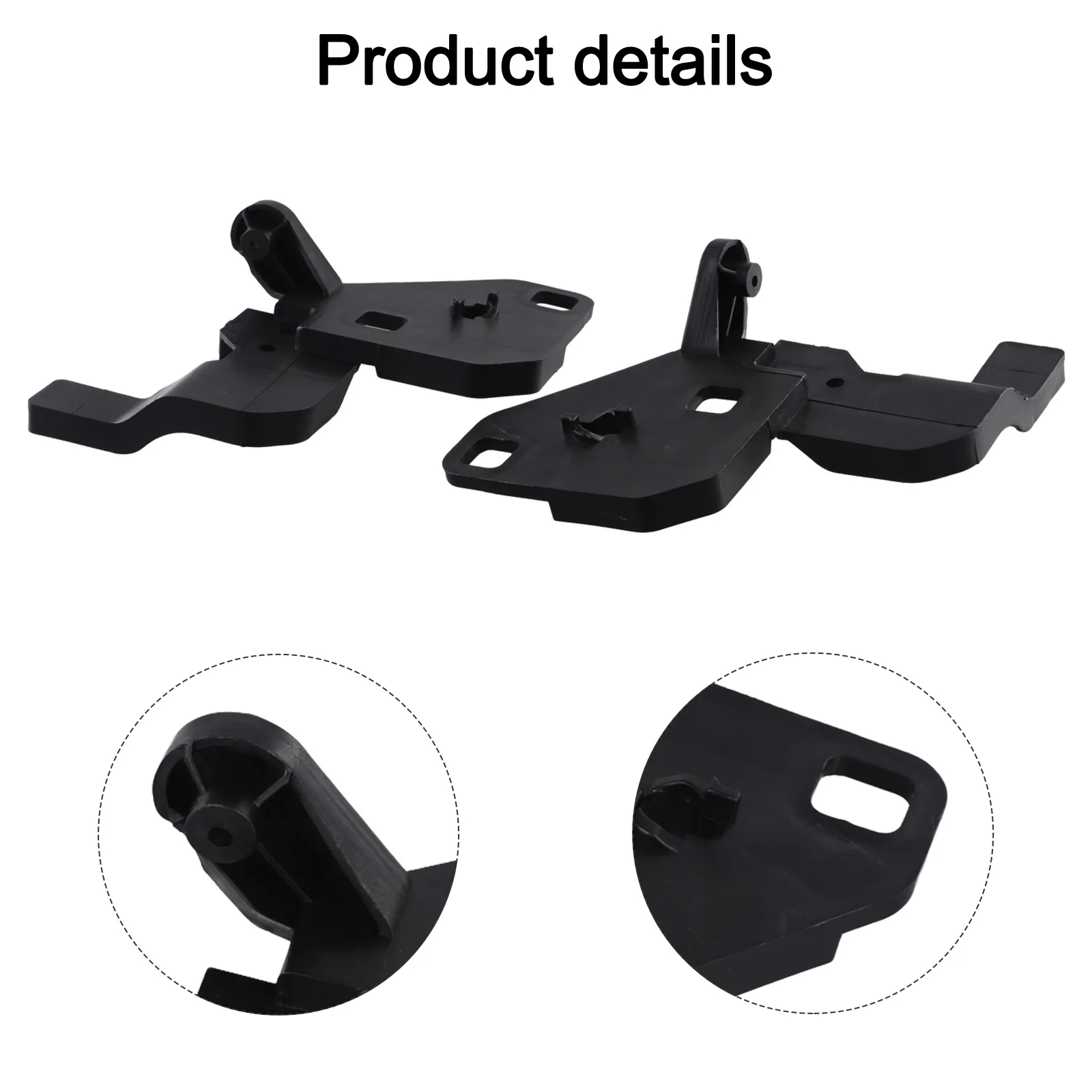 Headlight Holder Headlight Bracket Replacement Part ABS Anti-corrosion Easy To Use Replacement Quick To Install