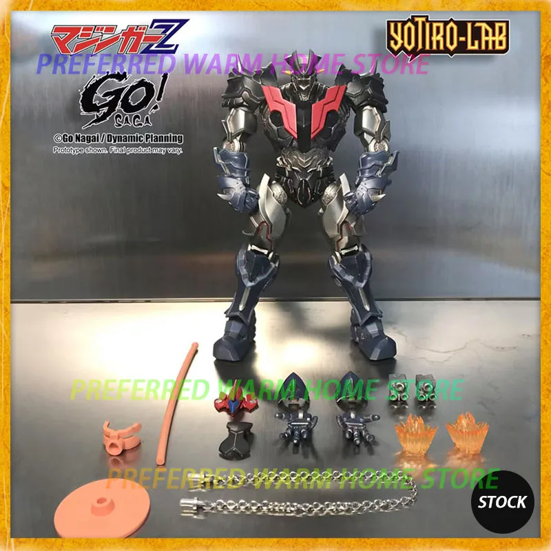 En Stock, laboratorio Yotiro original Mazinger Z GO SAGA, modelo de movilidad, juguetes Mecha 18CM