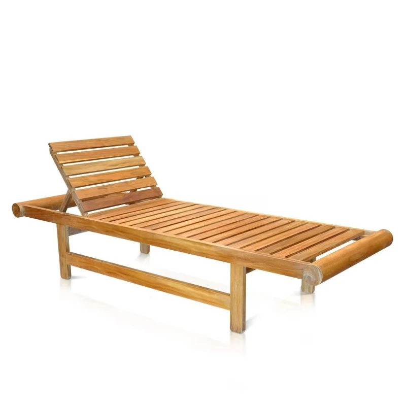 

High-quality solid teak foldable modern outdoor leisure furniture