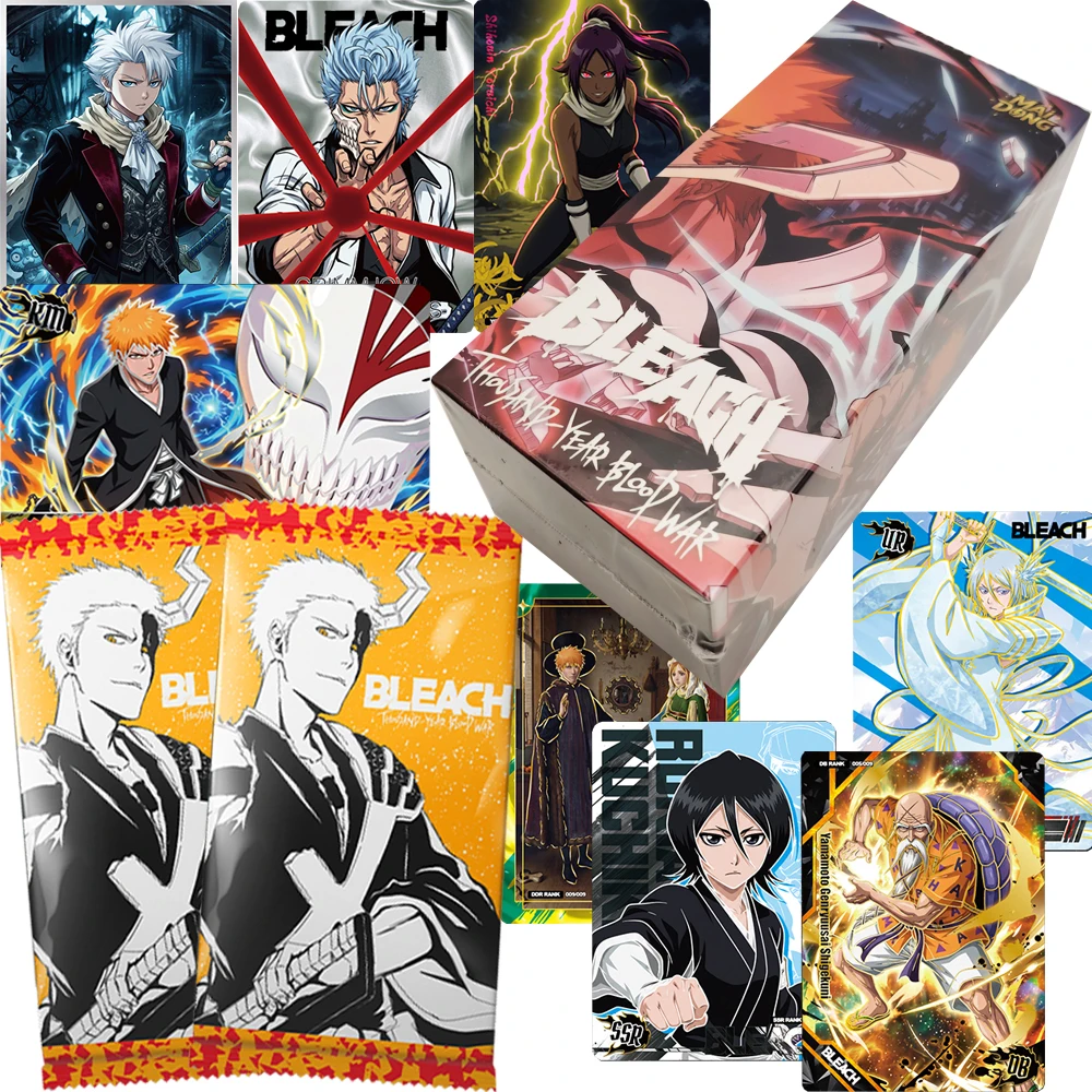 High Score Anime Bleach Collection Cards Kurosaki Ichigo Inoue Orihime Advanced Character Cards Man Woman Surprise Trendy Gifts