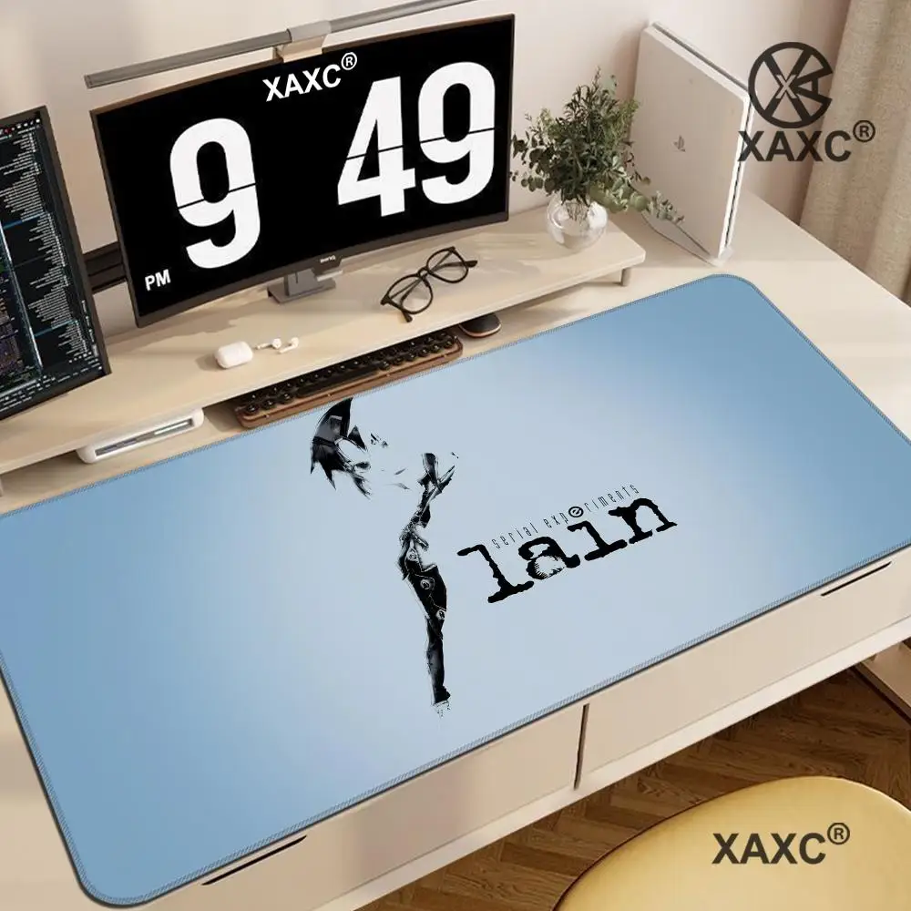 

Mouse Serial Pad Lain Science HYBXXC Non-slip E-Experiments Lockedge Office Student Gaming Thickened Large Writing Pad Cushion