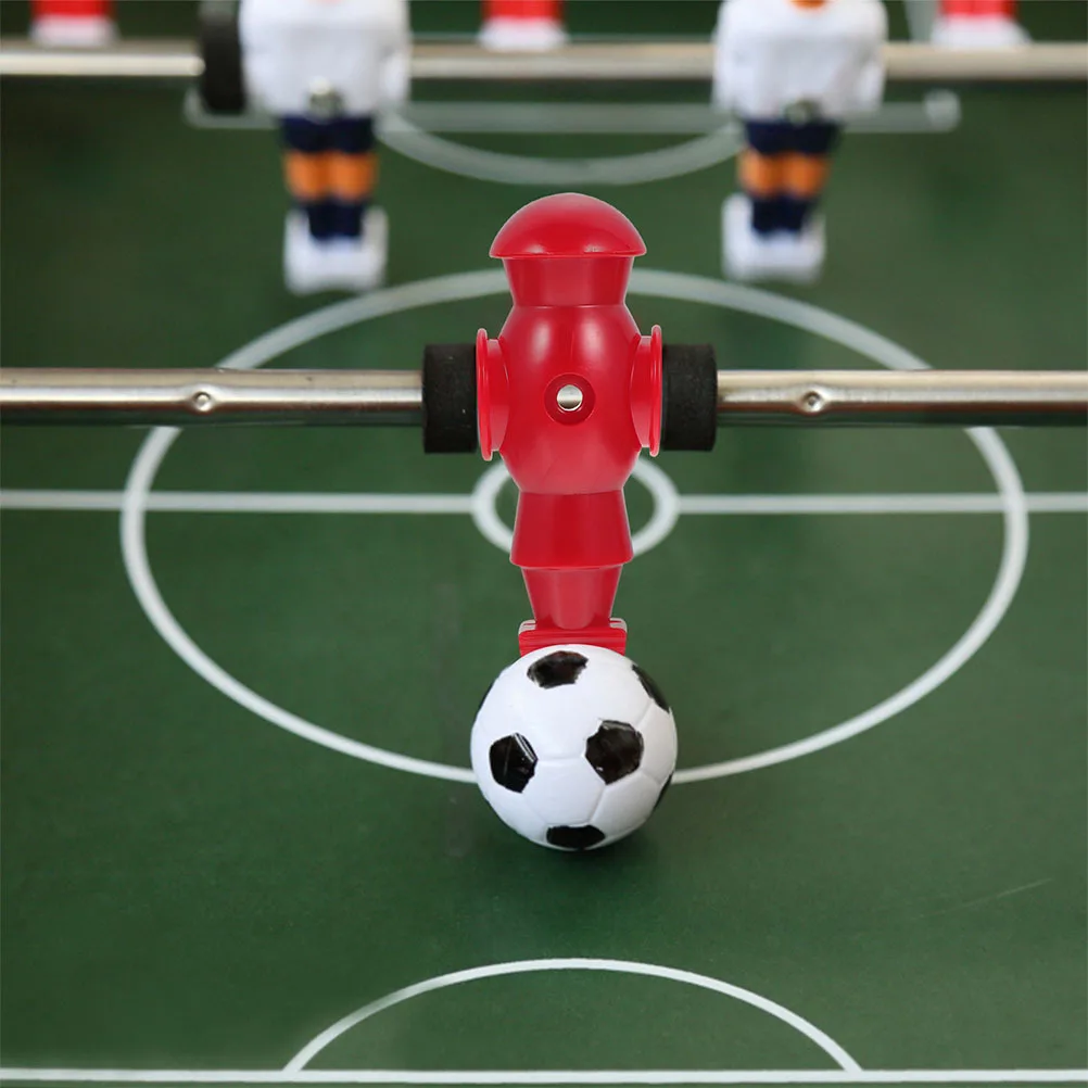 

2pcs Football Table Player Replacement Foosball Men Mini Accessories For Table Soccer Durable Small Smooth Gameplay