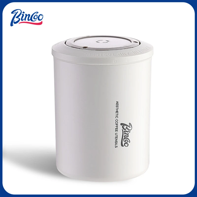 

Bincoo Coffee Powder Airtight Jar Mini Portable Outdoor Bean Storage Can Small Coffee Grounds Container Tea Tin for Travel