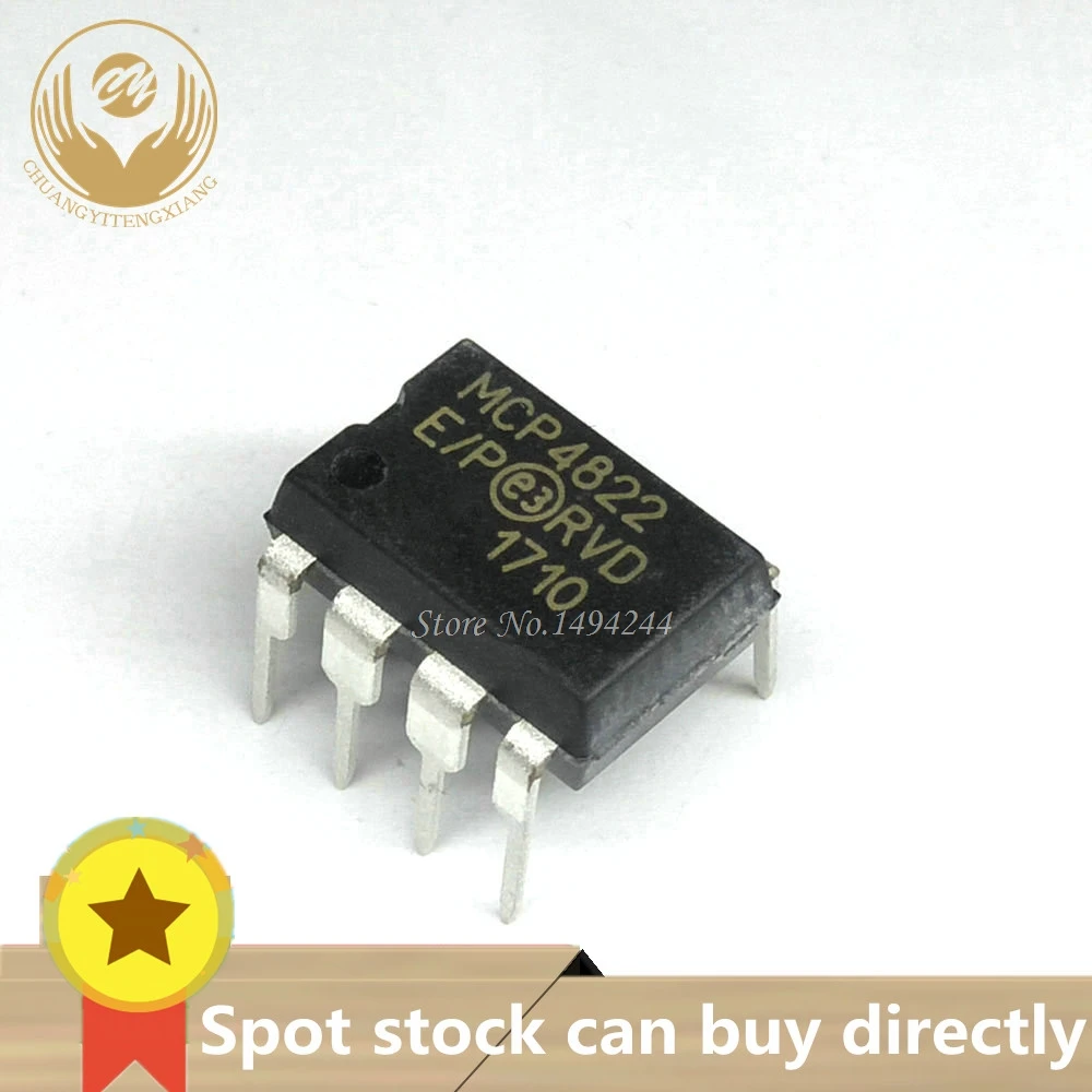 

Новый оригинальный Spot MCP4822-E/P MCP4822-EP MCP4822E/P MCP4822EP MCP4822 10 шт./лот