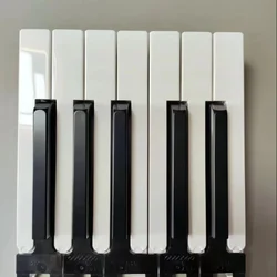 Black white keys Keyboard For Yamaha P48 P85 P95 P105 P115 P125 YDP-131