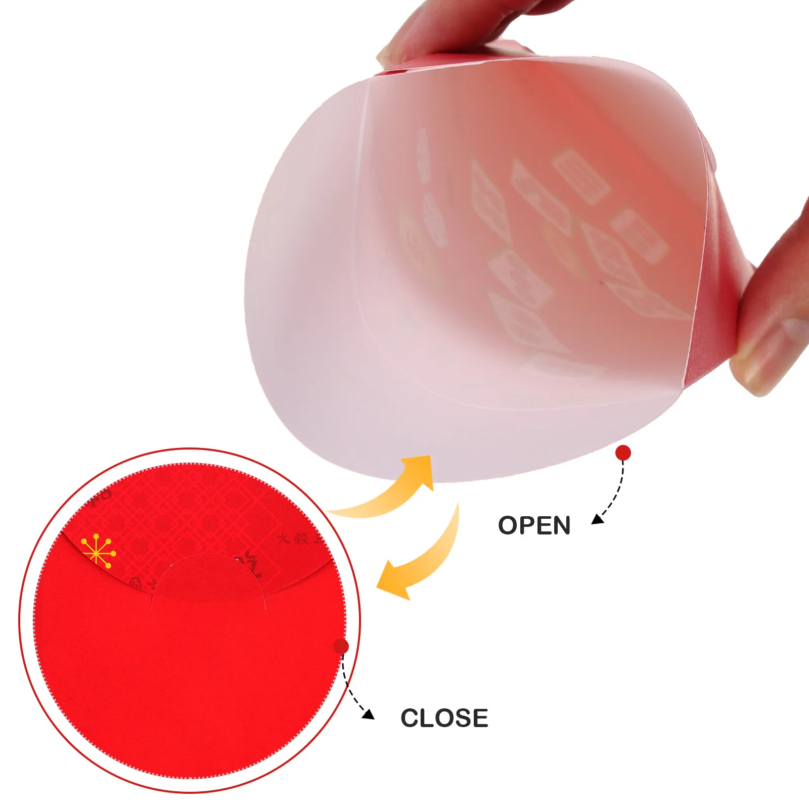 

18Pcs Chinese Paper Red Envelopes Mahjong Design Money Pockets for New Year Hongbao Festive Celebration Paper Red Envelopes